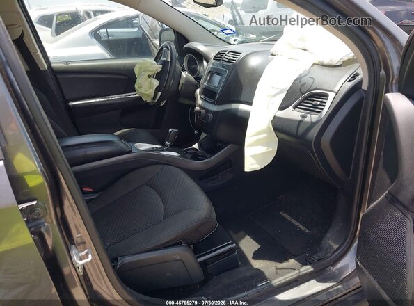 3C4PDCAB3GT219598 2016 DODGE JOURNEY Gray Вид салону спереду