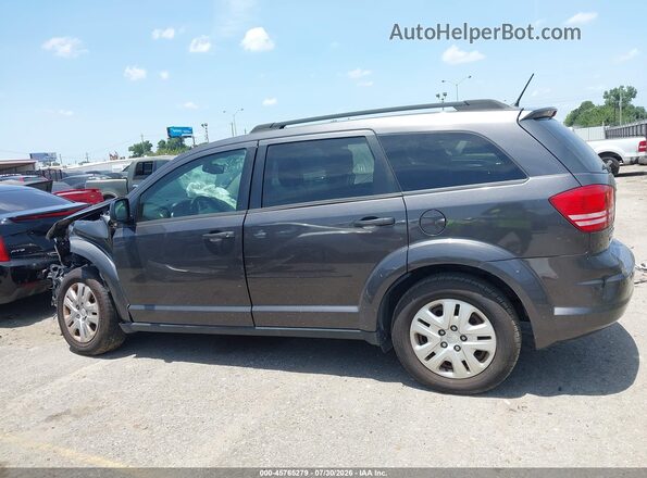 3C4PDCAB3GT219598 2016 DODGE JOURNEY Gray Панорамний вид салону 360°