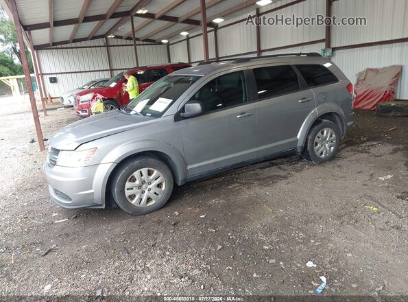 3C4PDCAB3GT247028 2016 DODGE JOURNEY Gray Առջևի ձախ երեք քառորդ տեսարան