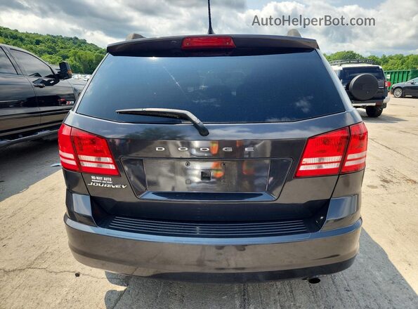 3C4PDCAB3HT573123 2017 DODGE JOURNEY Charcoal Rear view