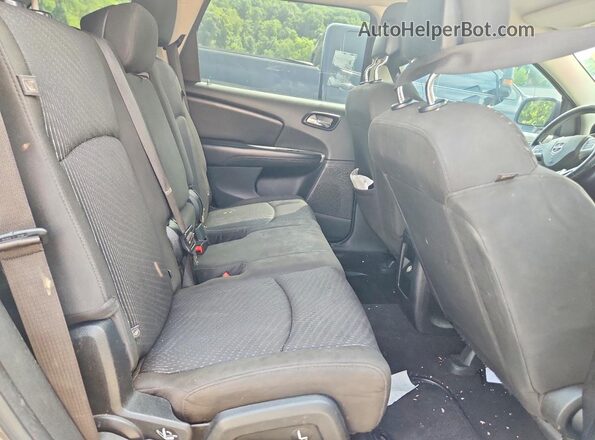 3C4PDCAB3HT573123 2017 DODGE JOURNEY Charcoal Rear interior view
