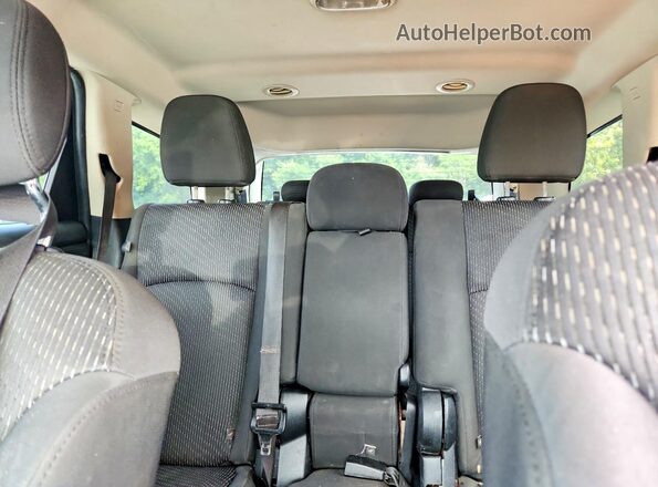 3C4PDCAB3HT573123 2017 DODGE JOURNEY Charcoal Rear seats view