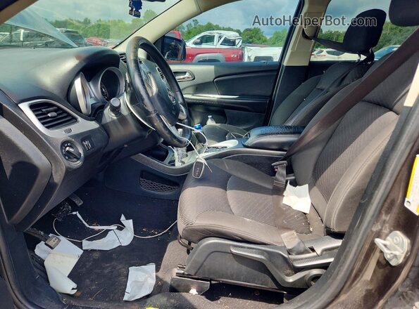3C4PDCAB3HT573123 2017 DODGE JOURNEY Charcoal Front interior view