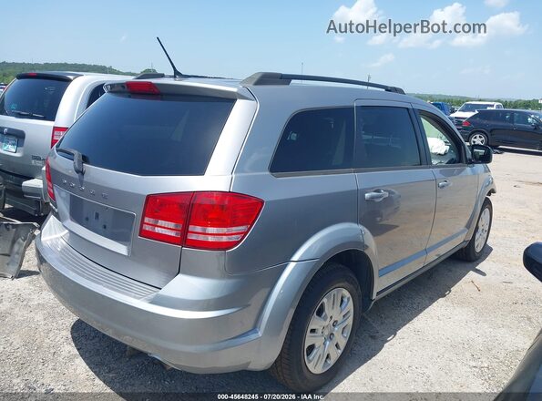 3C4PDCAB3HT603284 2017 DODGE JOURNEY Silver Tył prawy