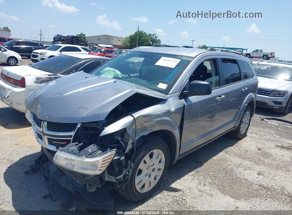 3C4PDCAB3HT603284 2017 DODGE JOURNEY Silver Przód lewy