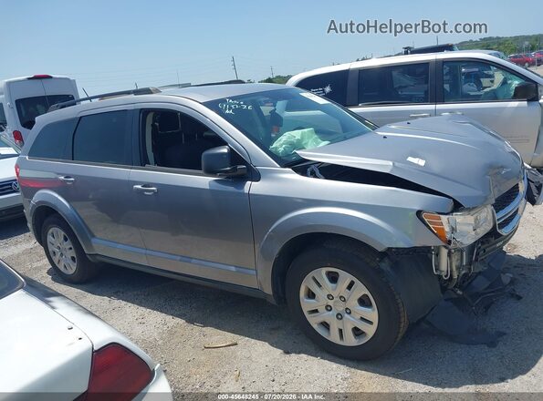 3C4PDCAB3HT603284 2017 DODGE JOURNEY Silver Widok wnętrza z tyłu