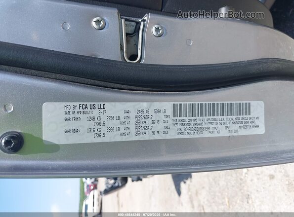 3C4PDCAB3HT603284 2017 DODGE JOURNEY Silver Widok komory silnika