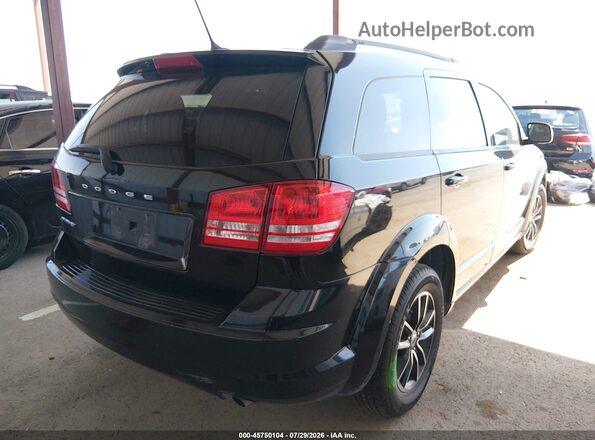 3C4PDCAB3JT188988 2018 DODGE JOURNEY Black უკანა მარჯვენა