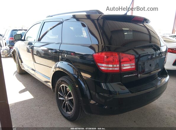 3C4PDCAB3JT188988 2018 DODGE JOURNEY Black უკანა მარცხენა