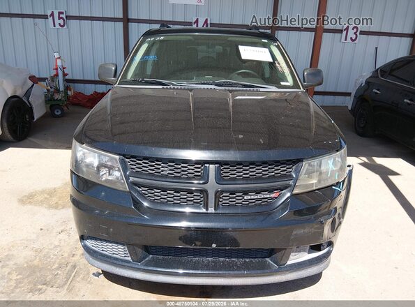 3C4PDCAB3JT188988 2018 DODGE JOURNEY Black ხელსაწყოთა პანელის ხედი