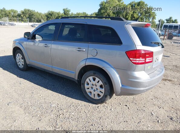 3C4PDCAB3JT236022 2018 DODGE JOURNEY Серебряный Задняя левая четверть