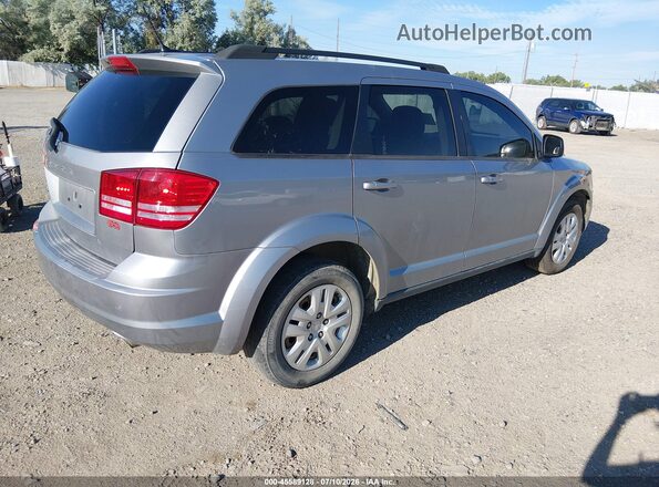 3C4PDCAB3JT236022 2018 DODGE JOURNEY Серебряный Задняя правая четверть