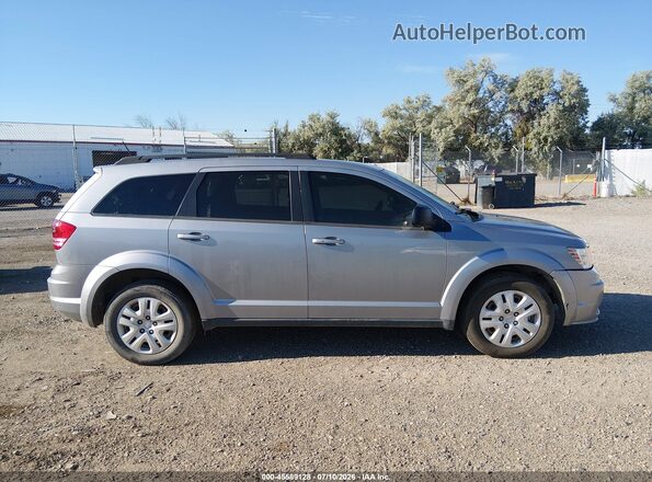 3C4PDCAB3JT236022 2018 DODGE JOURNEY Серебряный Вид задней части салона