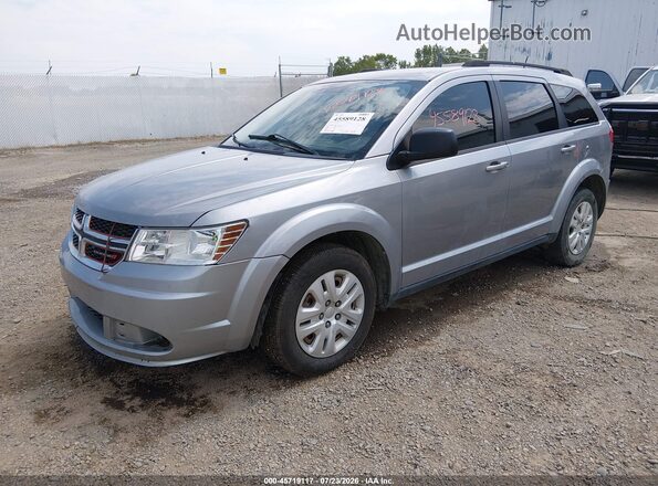 3C4PDCAB3JT236022 2018 DODGE JOURNEY Silver Передня ліва чверть