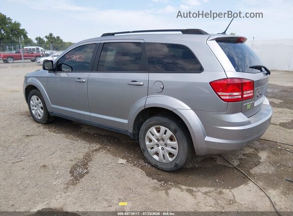 3C4PDCAB3JT236022 2018 DODGE JOURNEY Silver Задня ліва чверть