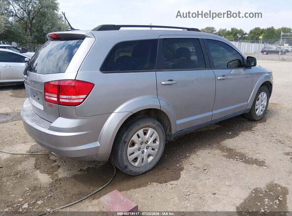 3C4PDCAB3JT236022 2018 DODGE JOURNEY Silver Задня права чверть