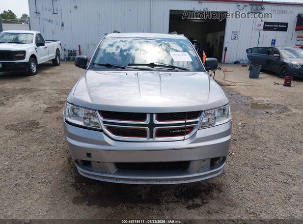 3C4PDCAB3JT236022 2018 DODGE JOURNEY Silver Вид щитка приладів