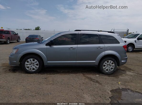 3C4PDCAB3JT236022 2018 DODGE JOURNEY Silver Панорамний вид салону 360°