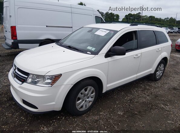 3C4PDCAB3JT348013 2018 DODGE JOURNEY White Front left