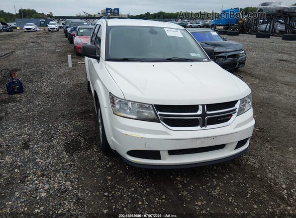 3C4PDCAB3JT348013 2018 DODGE JOURNEY White Front view