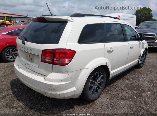 3C4PDCAB3JT382596 2018 DODGE JOURNEY White უკანა მარჯვენა