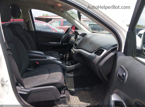 3C4PDCAB3JT382596 2018 DODGE JOURNEY White წინა სალონის ხედი