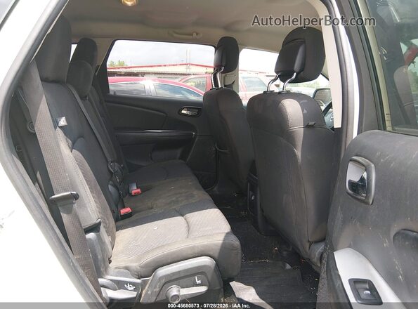 3C4PDCAB3JT382596 2018 DODGE JOURNEY White VIN კოდის სტიკერის ხედი