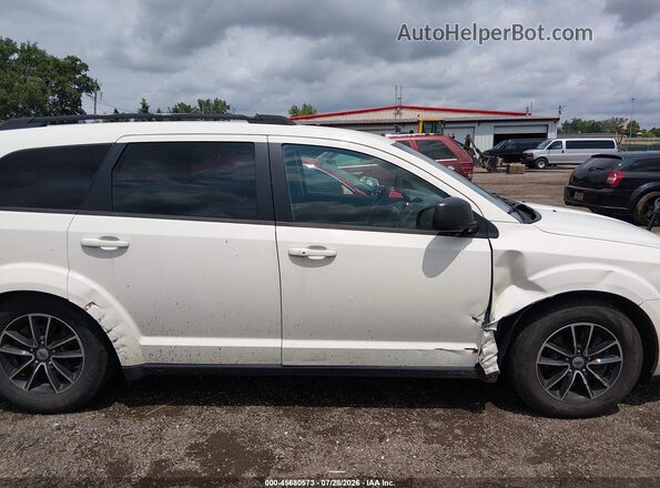 3C4PDCAB3JT382596 2018 DODGE JOURNEY White უკანა სალონის ხედი