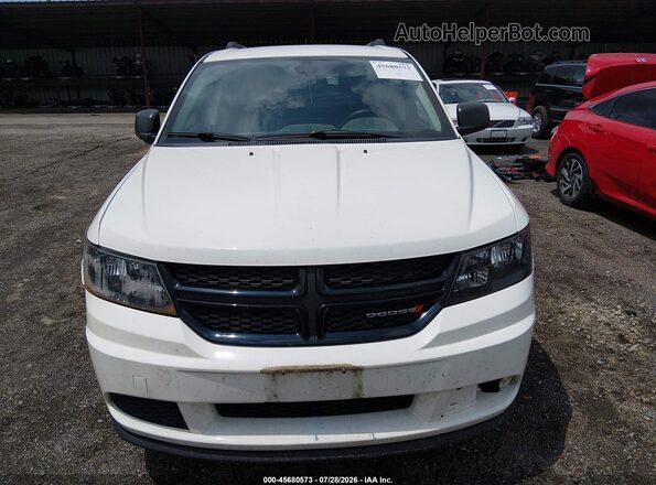 3C4PDCAB3JT382596 2018 DODGE JOURNEY White ხელსაწყოთა პანელის ხედი