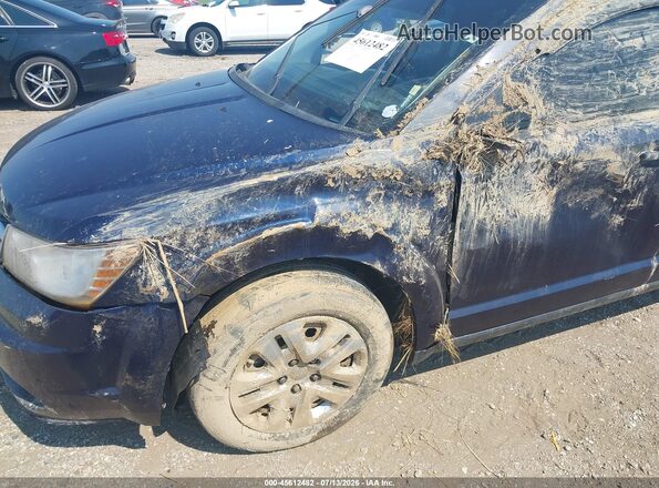 3C4PDCAB3JT384378 2018 DODGE JOURNEY Синий Вид спереди