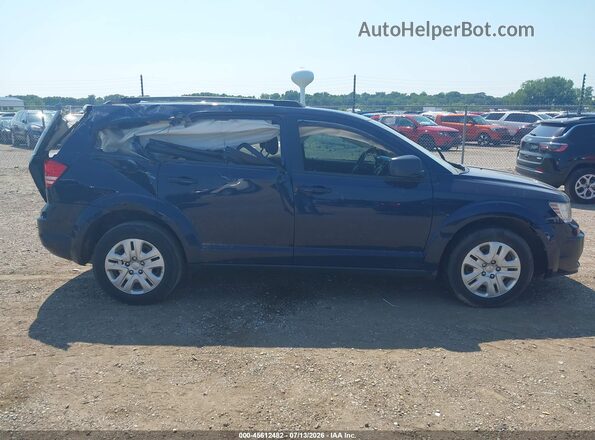 3C4PDCAB3JT384378 2018 DODGE JOURNEY Синий Вид щитка приборов
