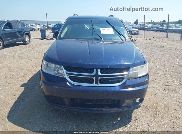 3C4PDCAB3JT384378 2018 DODGE JOURNEY Синий Вид панели приборов