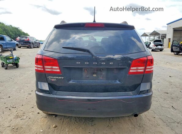 3C4PDCAB3JT439735 2018 DODGE JOURNEY Black Вид ззаду