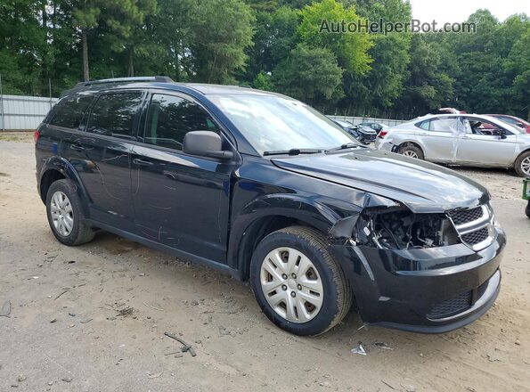 3C4PDCAB3JT439735 2018 DODGE JOURNEY Black Передня права чверть