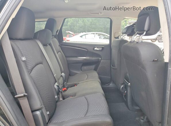 3C4PDCAB3JT439735 2018 DODGE JOURNEY Black Вид задньої частини салону
