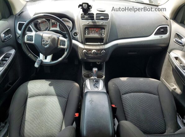 3C4PDCAB3JT439735 2018 DODGE JOURNEY Black Вид панелі приладів