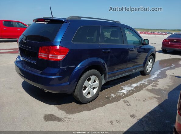 3C4PDCAB3JT445308 2018 DODGE JOURNEY Blue Trasero derecho