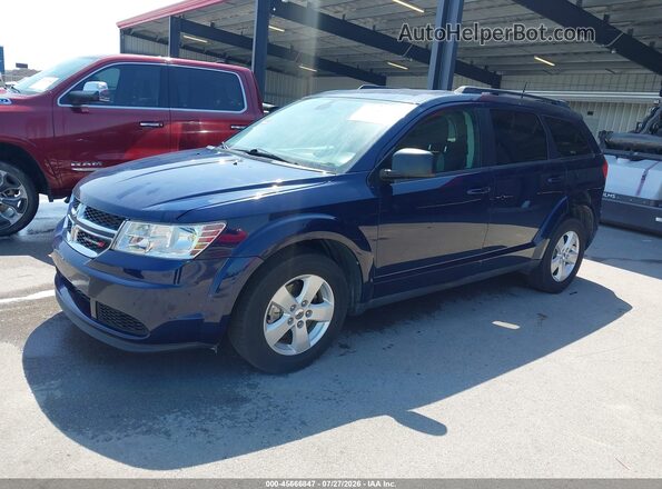 3C4PDCAB3JT445308 2018 DODGE JOURNEY Blue Vista tres cuartos delantera izquierda
