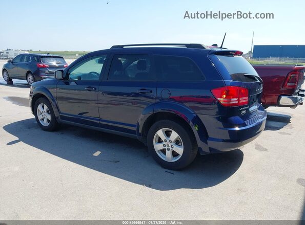 3C4PDCAB3JT445308 2018 DODGE JOURNEY Blue Trasero izquierdo