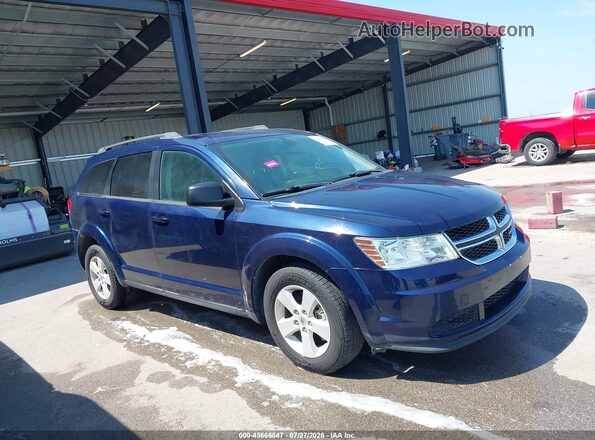 3C4PDCAB3JT445308 2018 DODGE JOURNEY Blue Vista interior trasera
