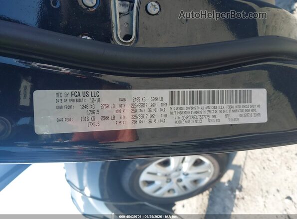 3C4PDCAB3JT527779 2018 DODGE JOURNEY Black Engine compartment view