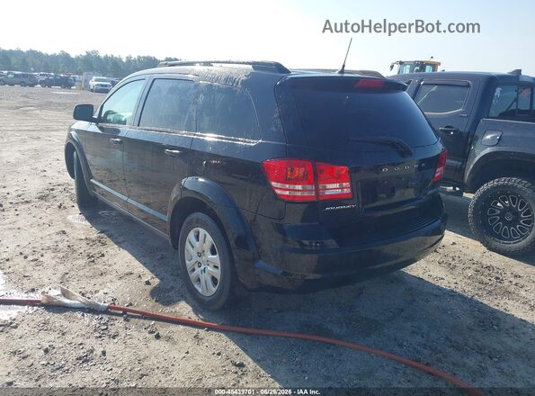 3C4PDCAB3JT527779 2018 DODGE JOURNEY Black Rear left
