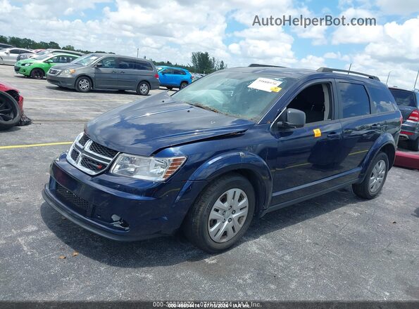 3C4PDCAB3LT232183 2020 DODGE JOURNEY Blue Առջևի ձախ երեք քառորդ տեսարան