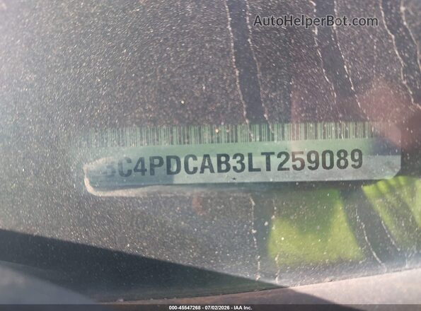 3C4PDCAB3LT259089 2020 DODGE JOURNEY Red Widok komory silnika