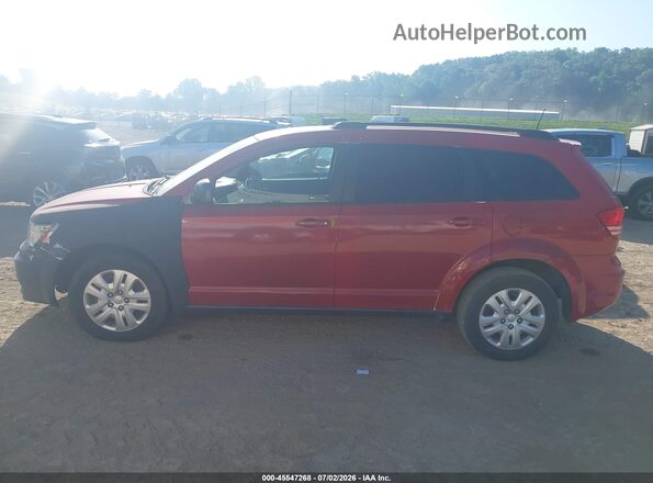 3C4PDCAB3LT259089 2020 DODGE JOURNEY Red Widok wnętrza 360 stopni