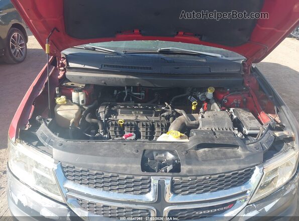3C4PDCAB3LT259089 2020 DODGE JOURNEY Red Widok z tyłu