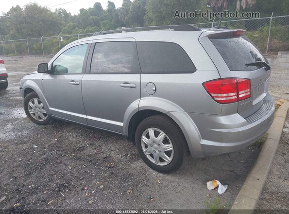 3C4PDCAB3LT261991 2020 DODGE JOURNEY Silver Задня ліва чверть