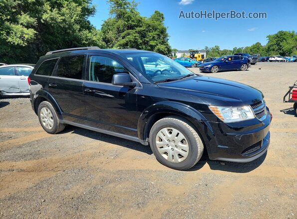3C4PDCAB3LT270593 2020 DODGE JOURNEY Black Front right