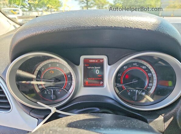 3C4PDCAB3LT270593 2020 DODGE JOURNEY Black Instrument cluster view