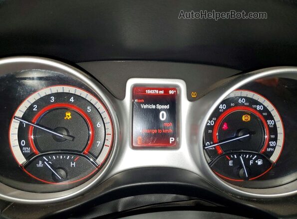 3C4PDCAB4GT110907 2016 DODGE JOURNEY Gray Սարքավորումների վահանակի տեսք